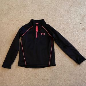 UA girls 6x 3/4 zip. Worn once